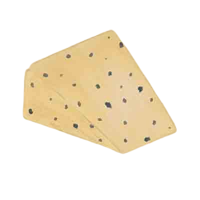 a hand-drawn picture of a piece of Roquefort